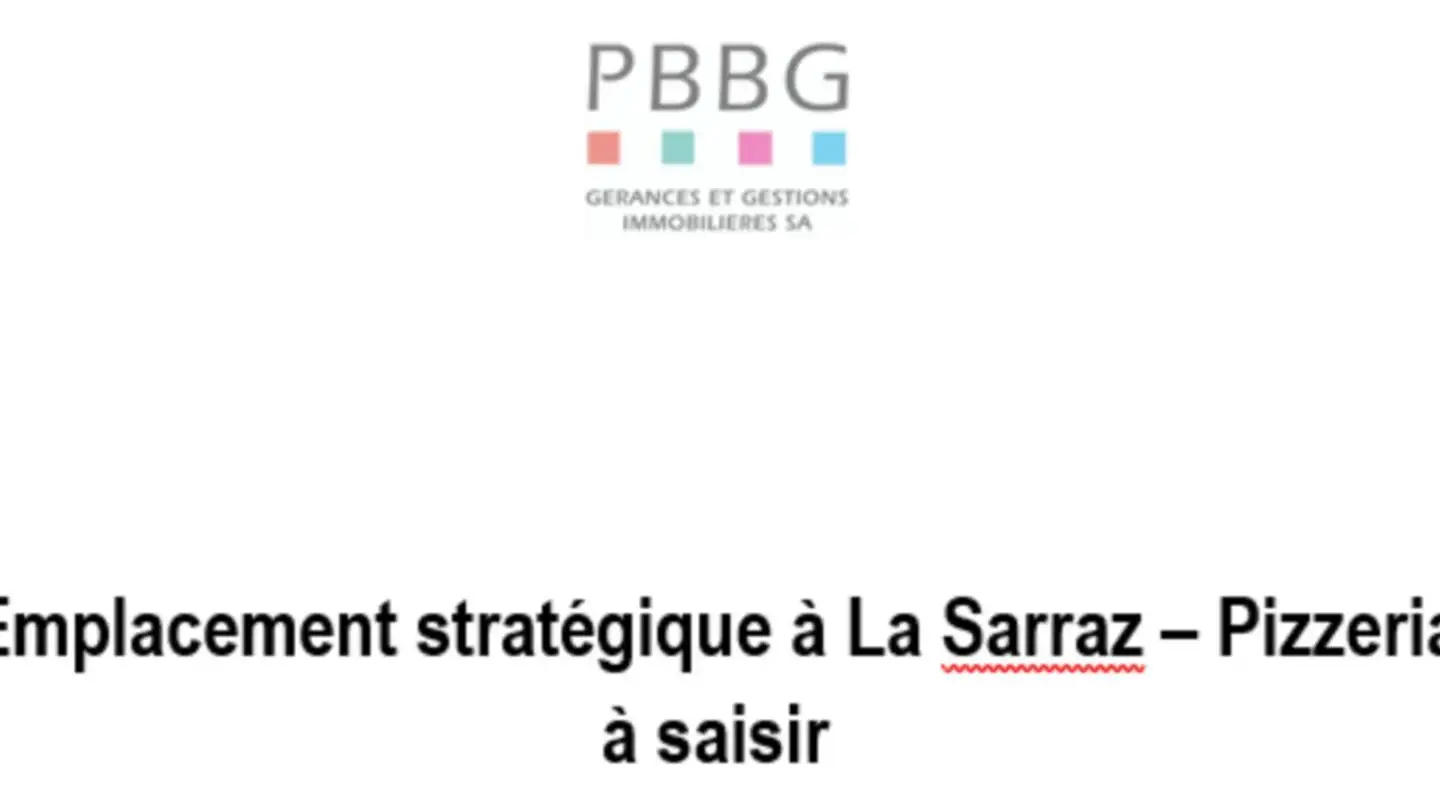 Ristorante in vendita - 1315 La Sarraz