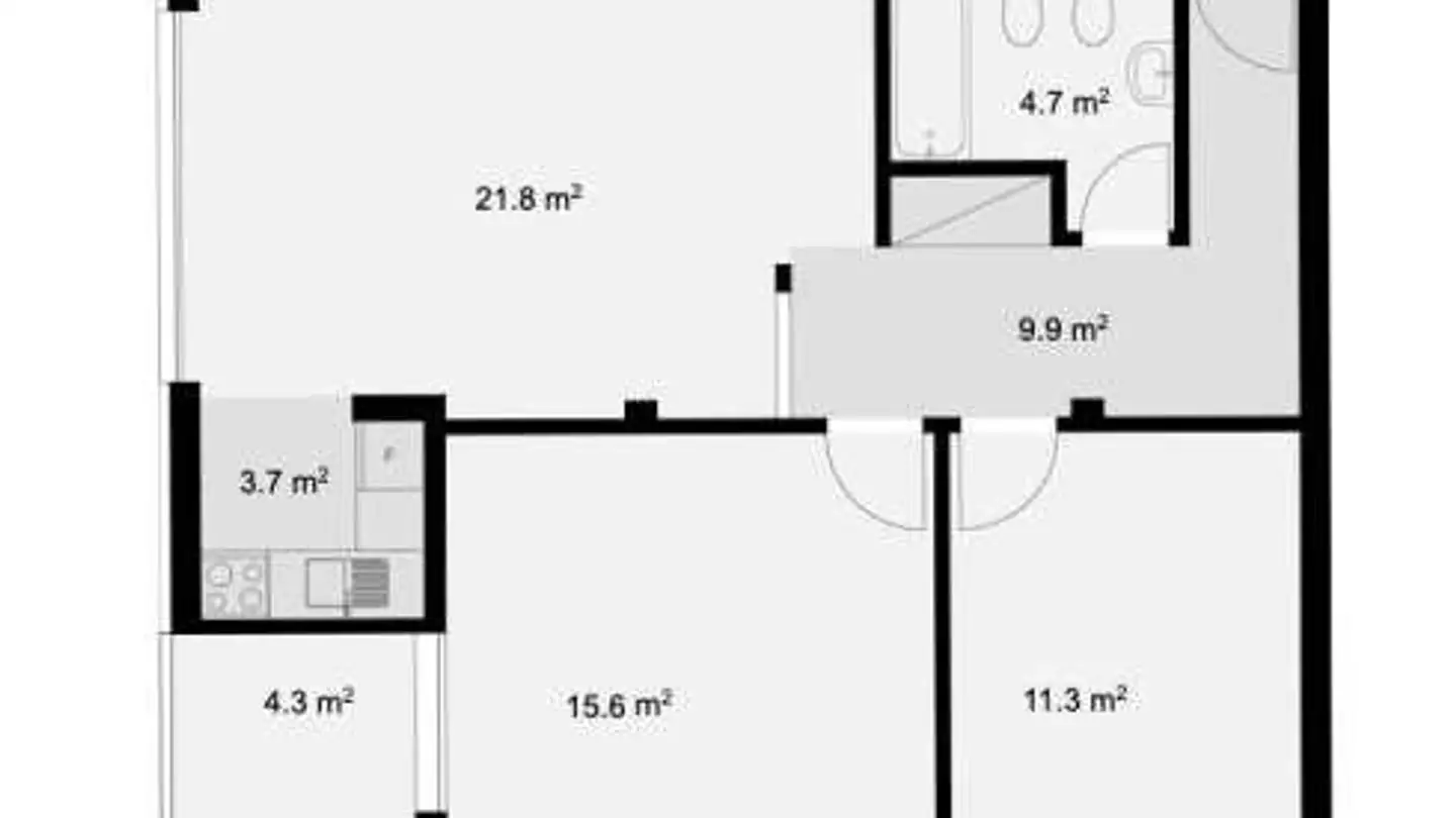 Appartamento in vendita - Via Maestri Comacini 7, 6830 Chiasso