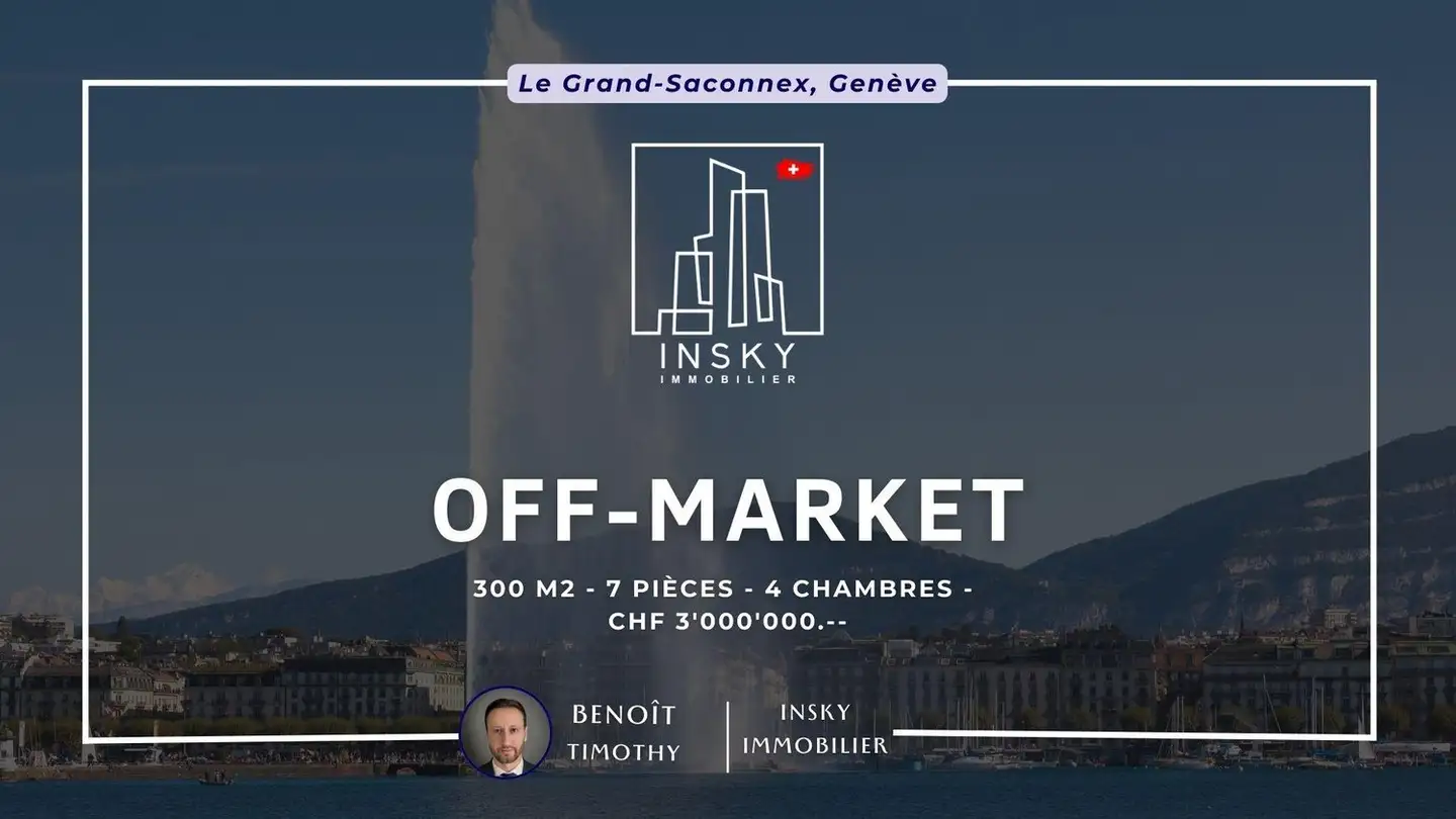 Maison individuelle à vendre - 1216 Cointrin