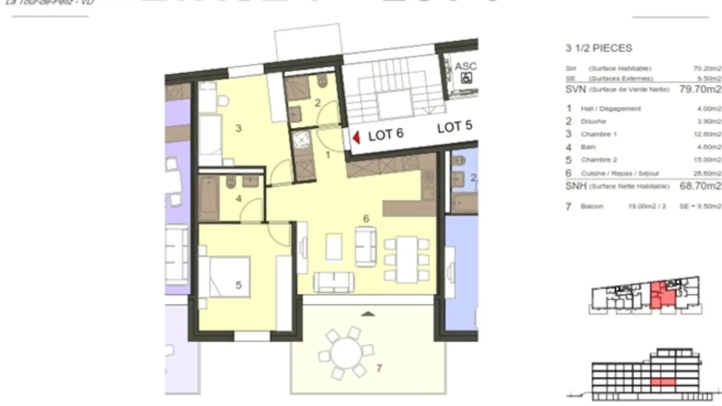 Appartamento in vendita - Avenue De Traménaz, 1814 La Tour-de-Peilz - Photo 3