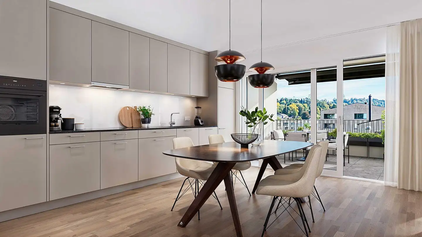 Wohnung mieten - Pannerhofstrasse 1, 6034 Inwil - Foto 2