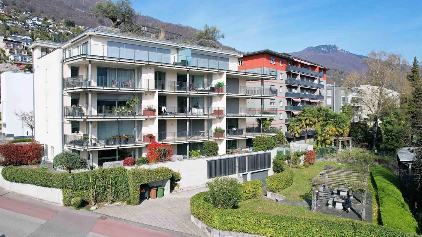 Terrassenwohnung kaufen - Via San Gottardo 104, 6648 Minusio
