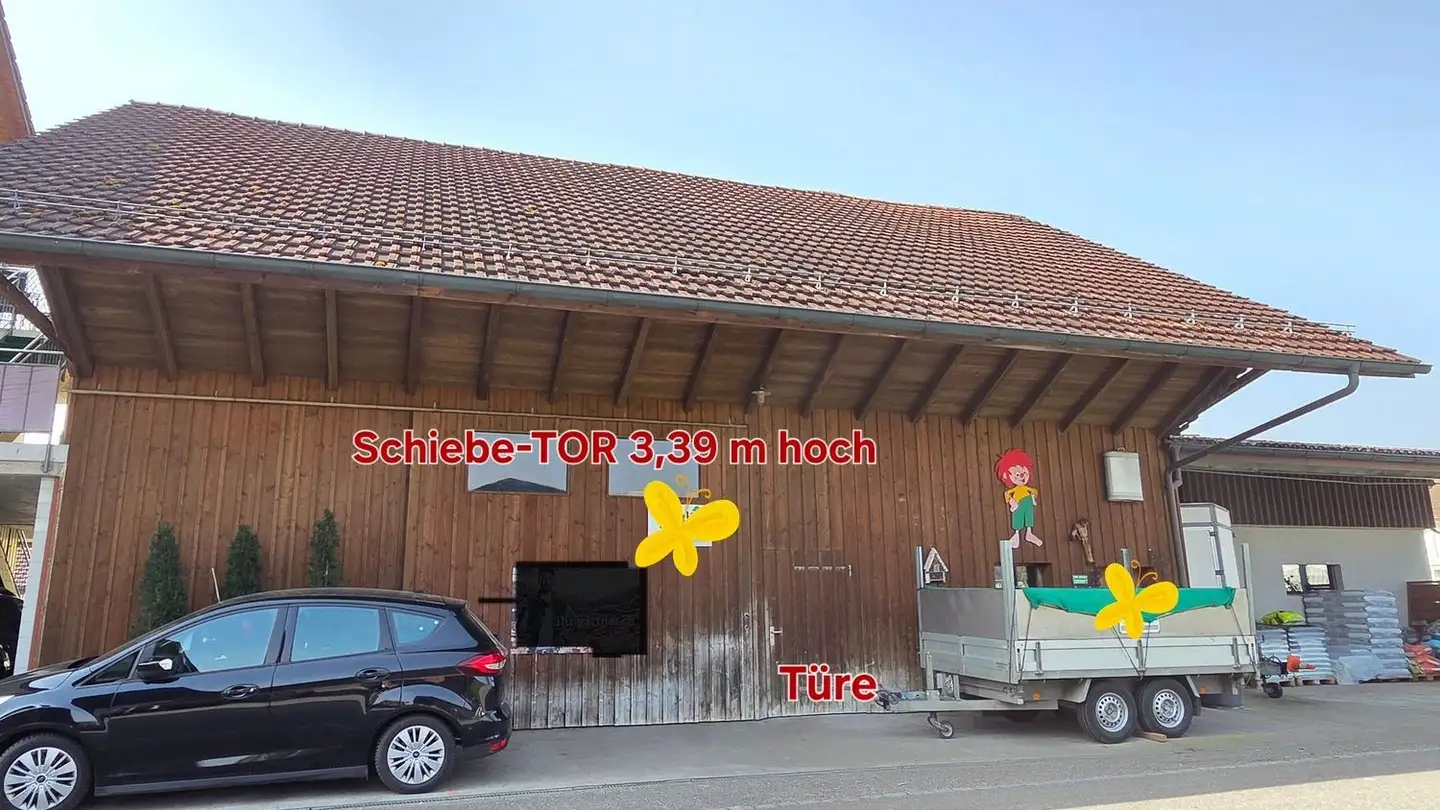 Gewerbe mieten - Dorfstrasse 23, 5627 Besenbüren