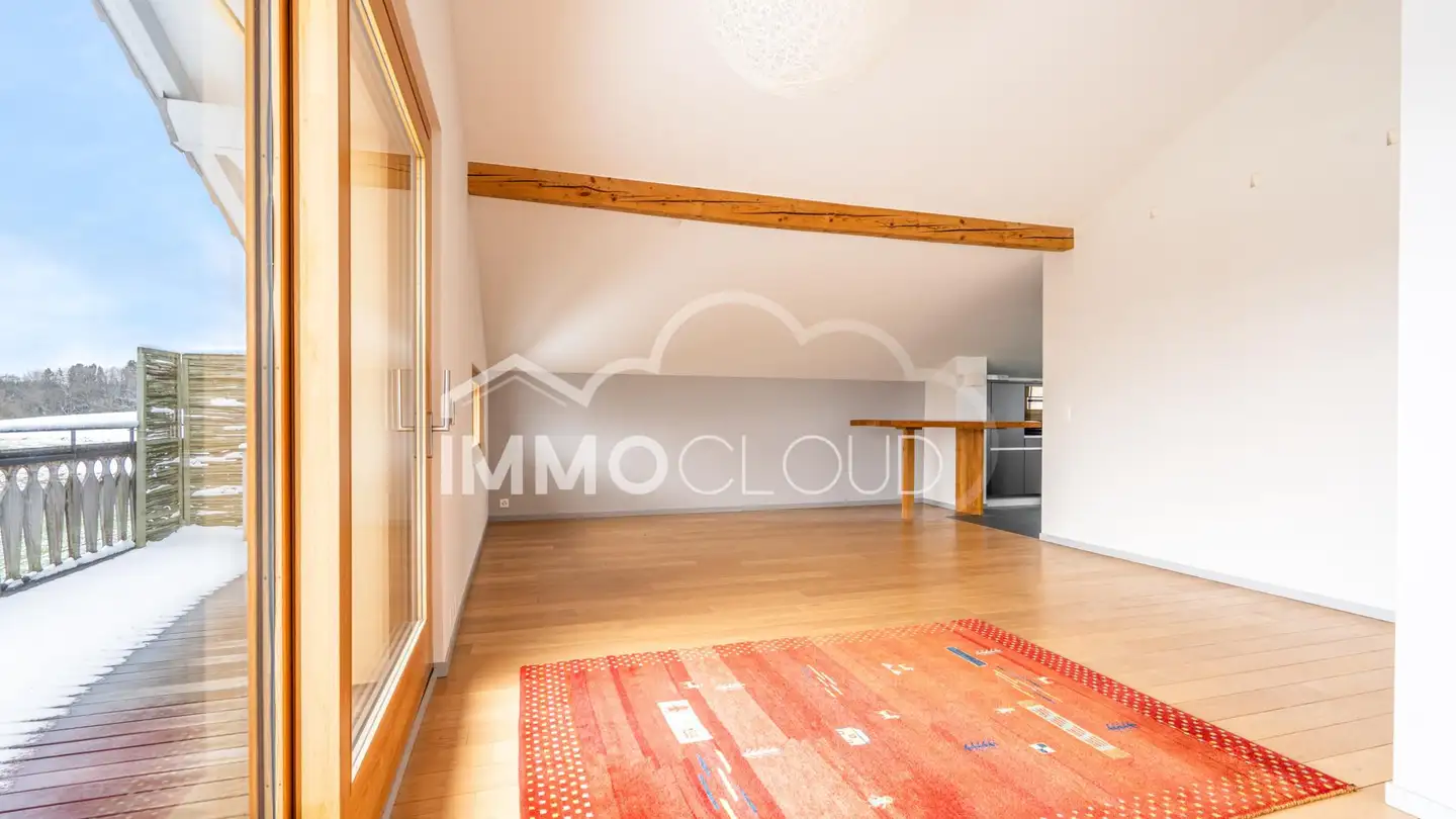 Attic flat for rent - 1082 Corcelles-le-Jorat - Photo 2