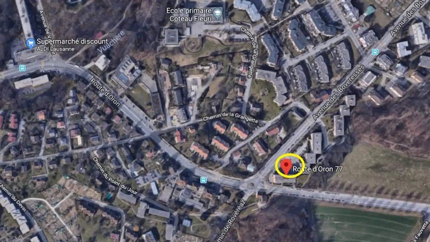 Tiefgaragenstellplatz mieten - Route d'Oron 77, 1010 Lausanne