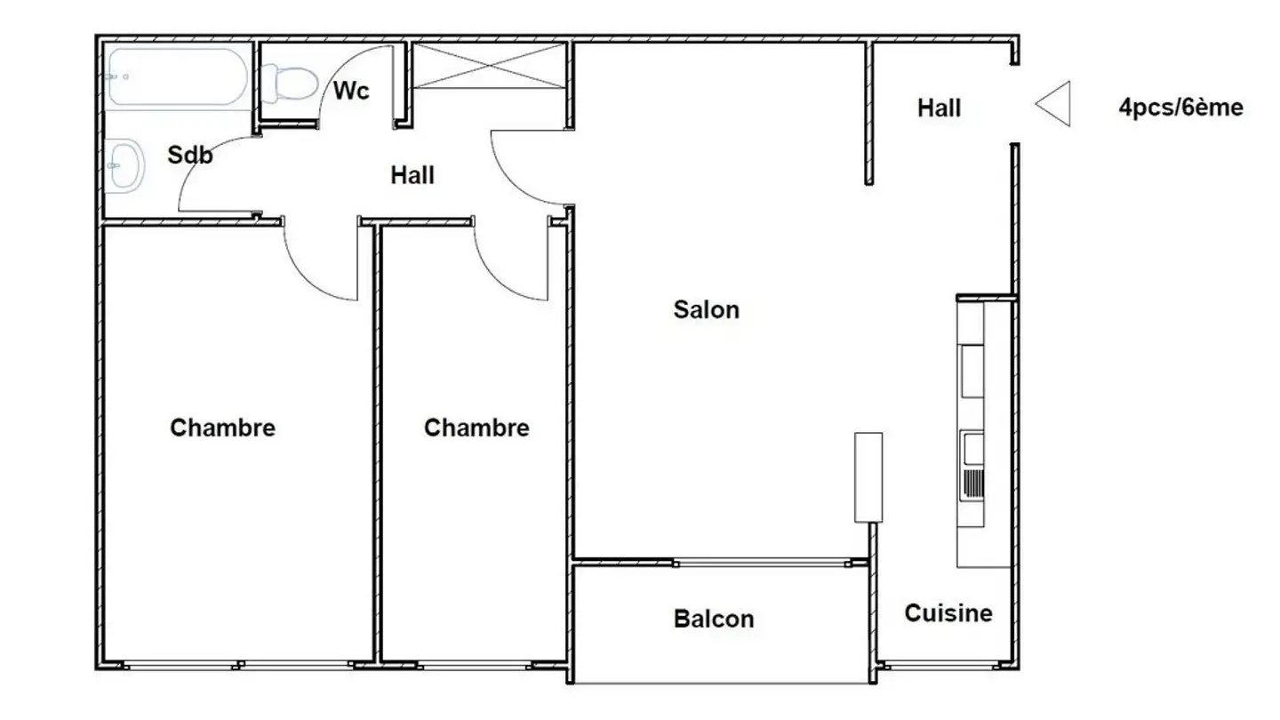 Appartamento in affitto - Avenue De Châtelaine 87, 1219 Châtelaine - Foto 2