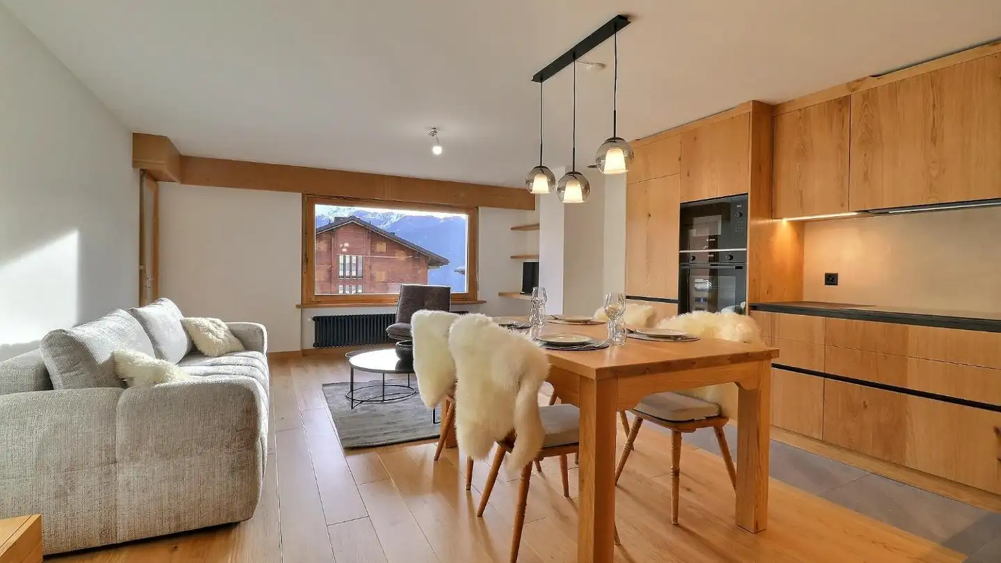 Möblierte Wohnung mieten - 1936 Verbier