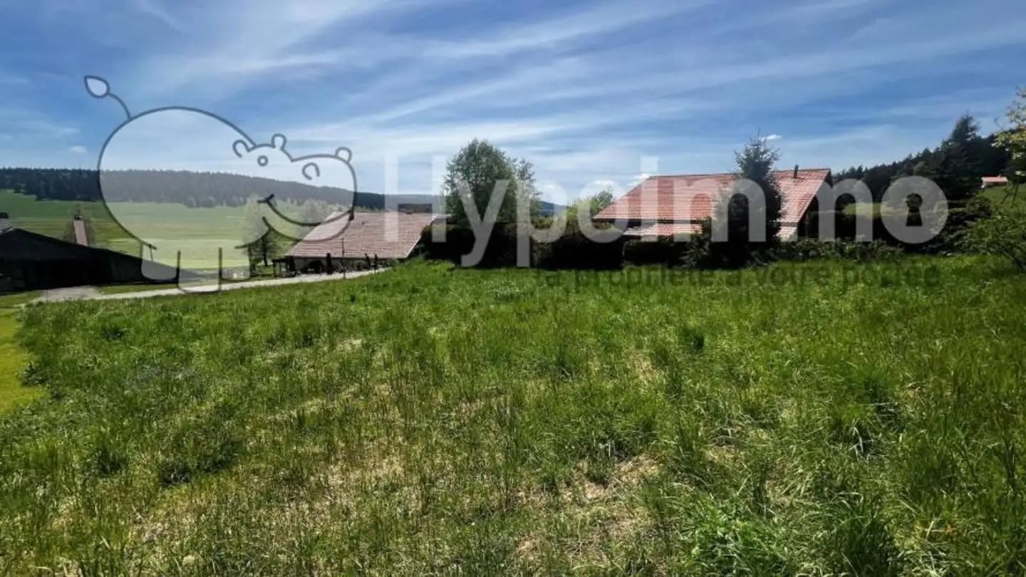 Constructible plot for sale - Chez Guenet, 2406 La Brévine