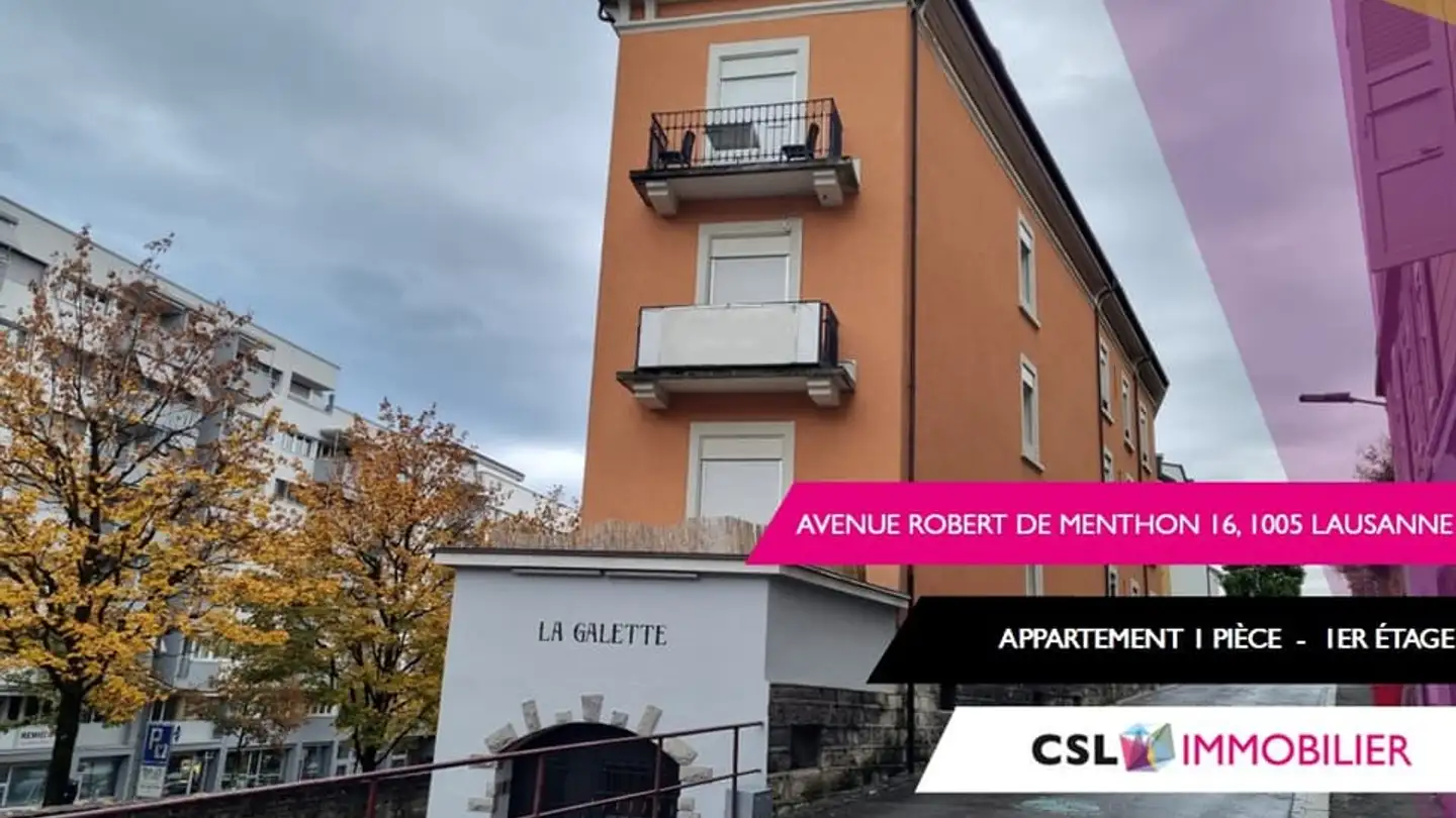 Apartment for rent - Avenue Menthon 16, 1005 Lausanne