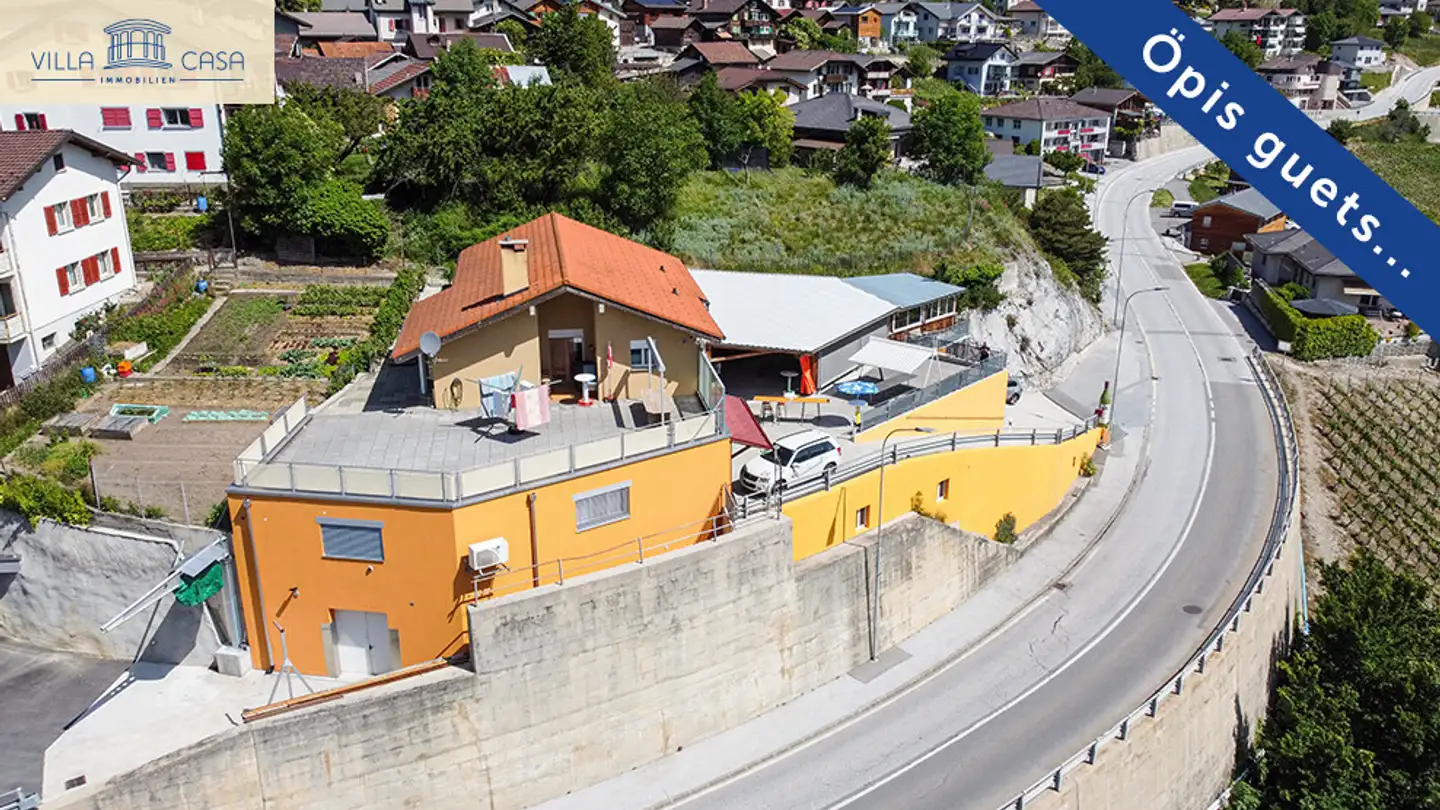 Immeuble mixte à vendre - Rebbergstrasse 16, 3953 Varen