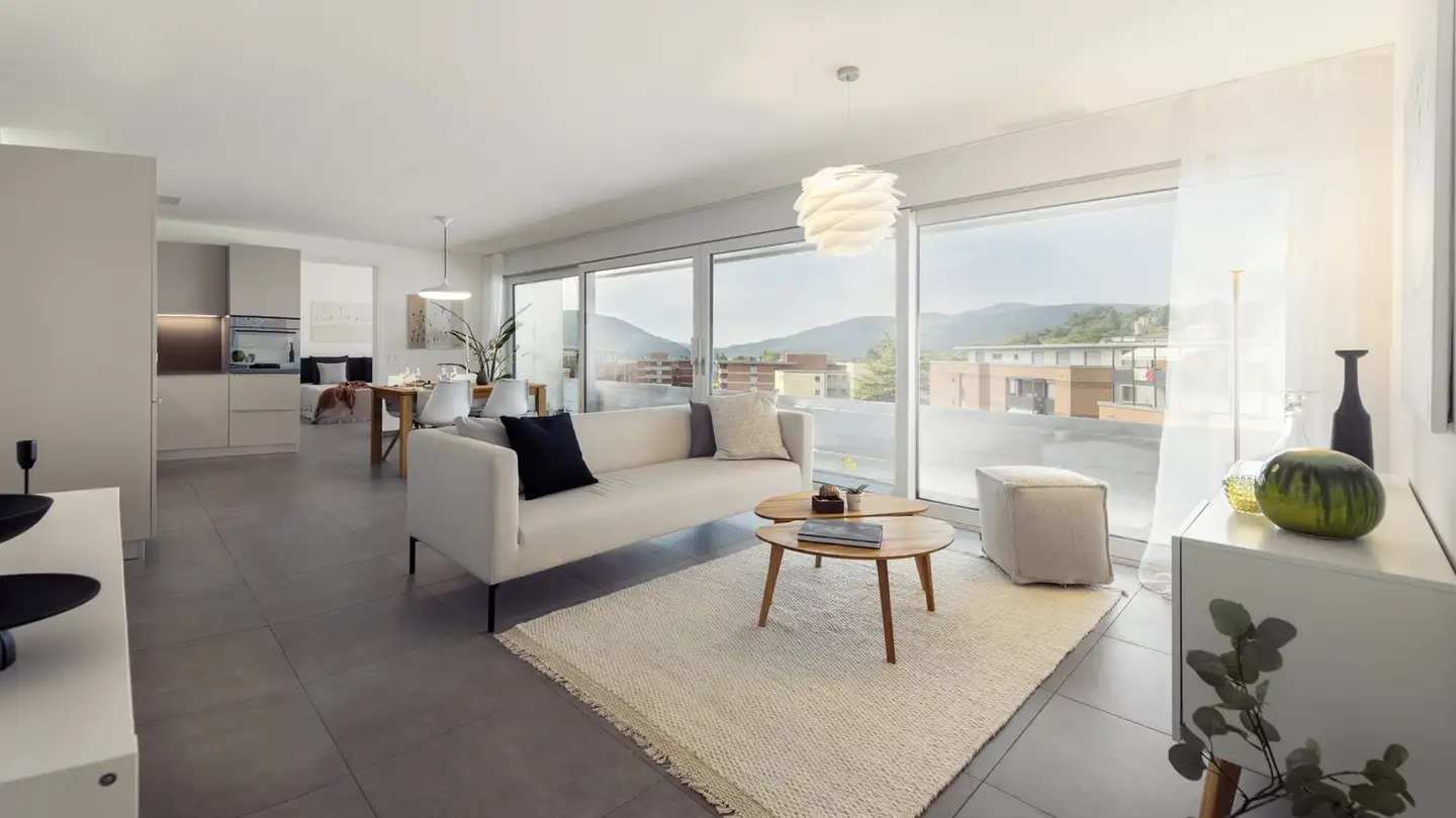 Apartment for rent - Via Ponte Vecchio 21, 6982 Agno - Photo 3