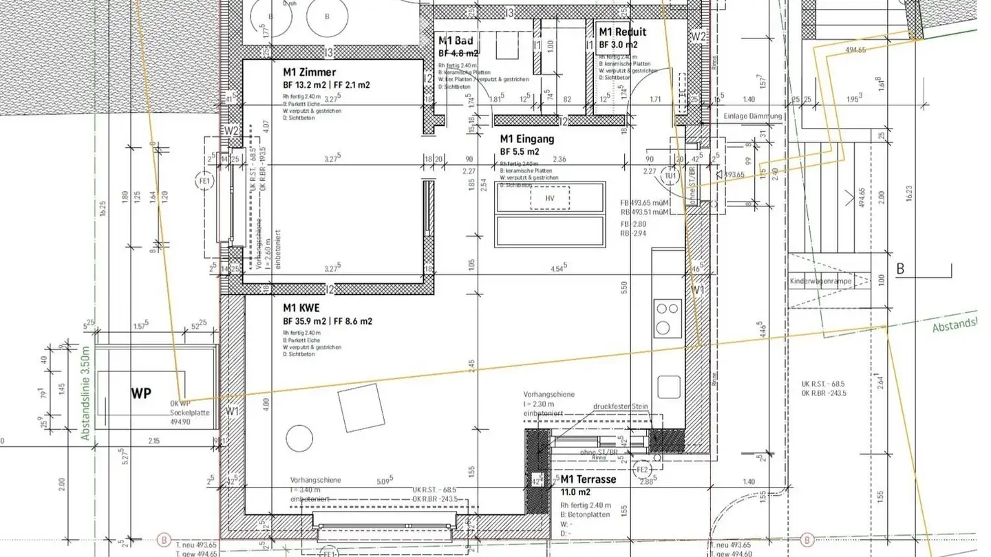 Appartement à louer - Dorfrebenstrasse, 8165 Schöfflisdorf - Photo 3
