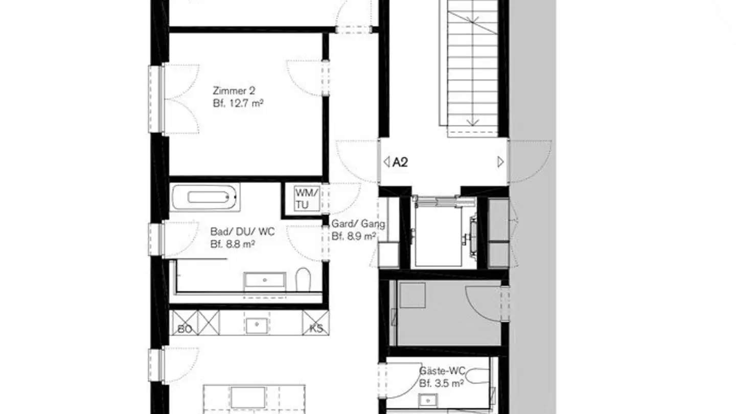 Wohnung mieten - Giessenbrücke 21, 8752 Näfels - Foto 2