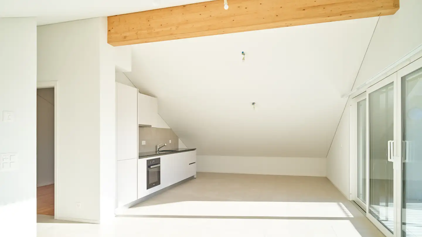 Dachgeschosswohnung mieten - Chemin Du Riau 4b, 1681 Billens - Foto 2