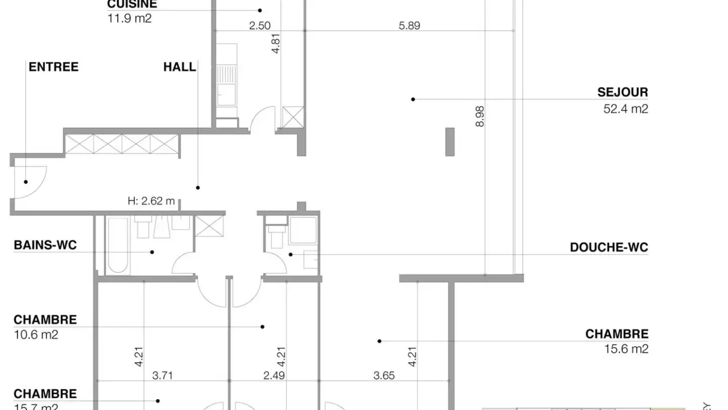 Appartement à louer - Chemin Taverney 1, 1218 Le Grand-Saconnex - Photo 4