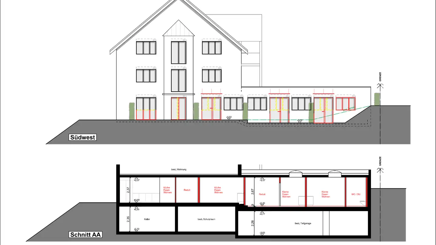 Appartement à louer - Stumpenweg 6, 5303 Würenlingen