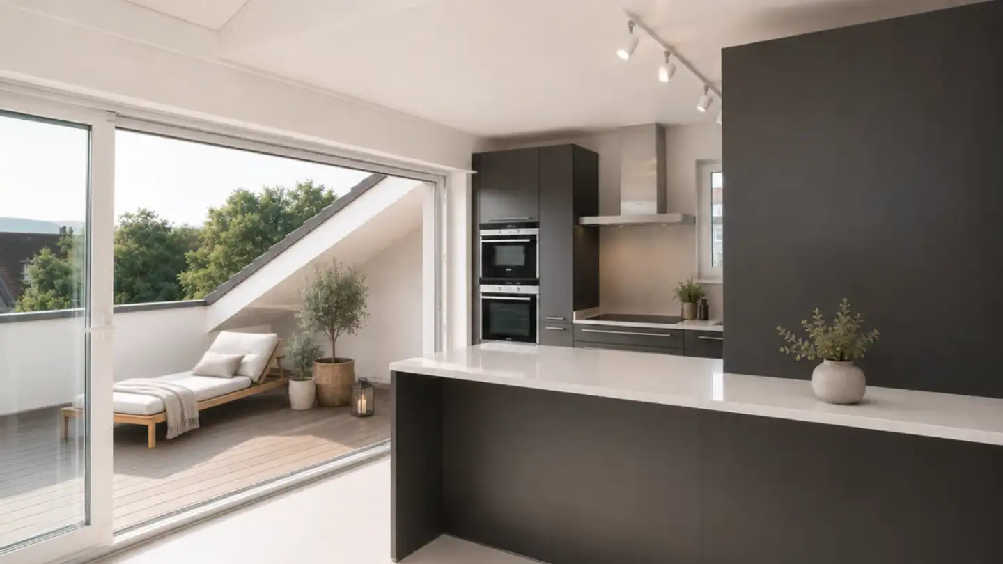 Penthouse for sale - Route De Vicques 1, 2830 Courrendlin - Photo 3