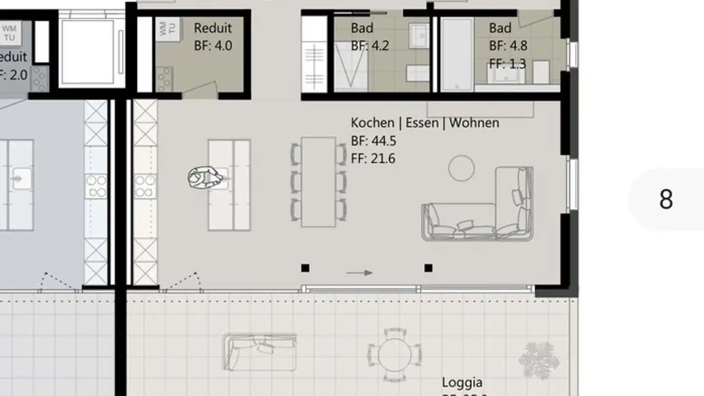 Apartment for rent - Seminarstrasse 79, 5430 Wettingen - Photo 2