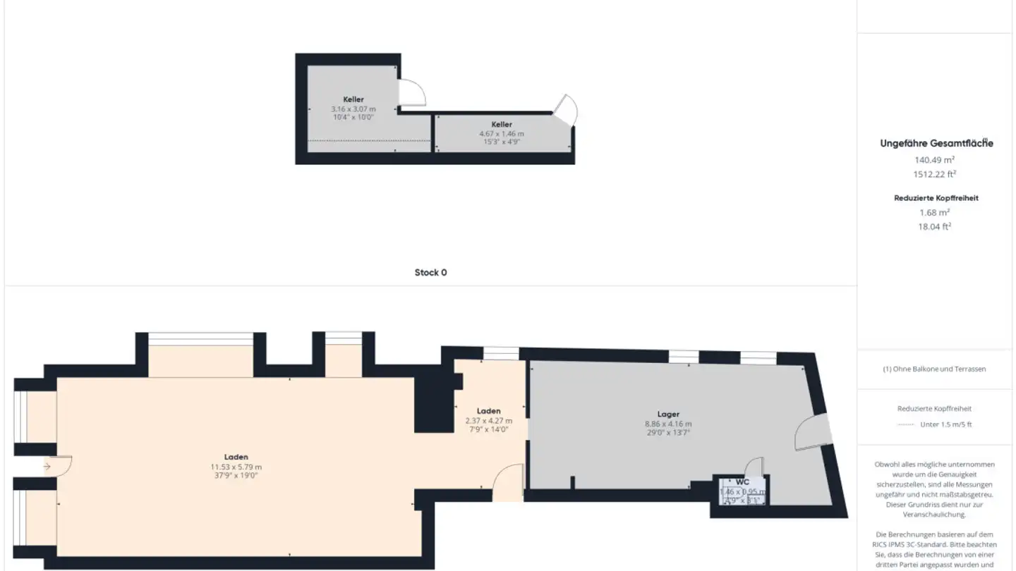 Shop for sale - Pfistergasse, 4800 Zofingen