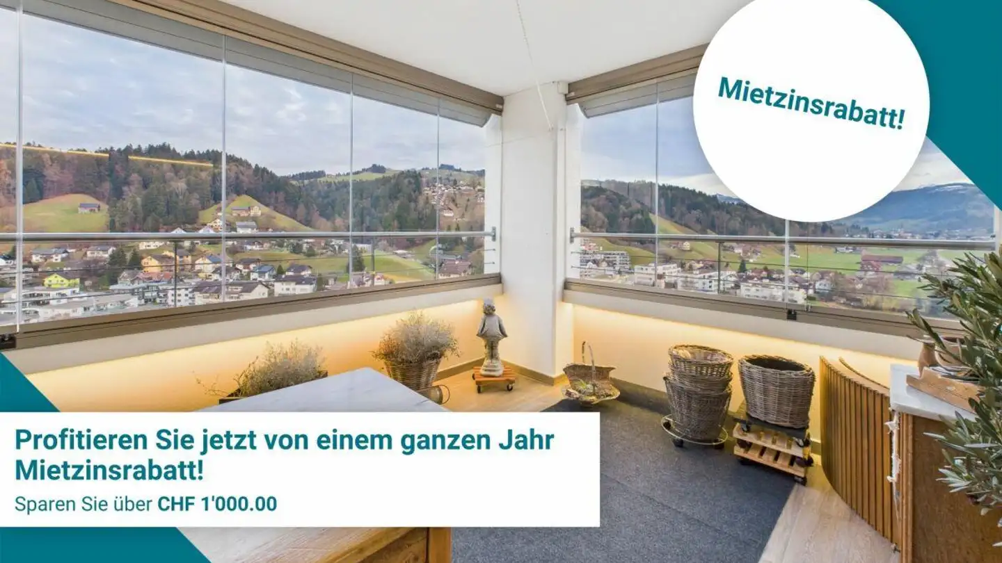 Appartement à louer - Waisenhausstrasse 15, 9630 Wattwil