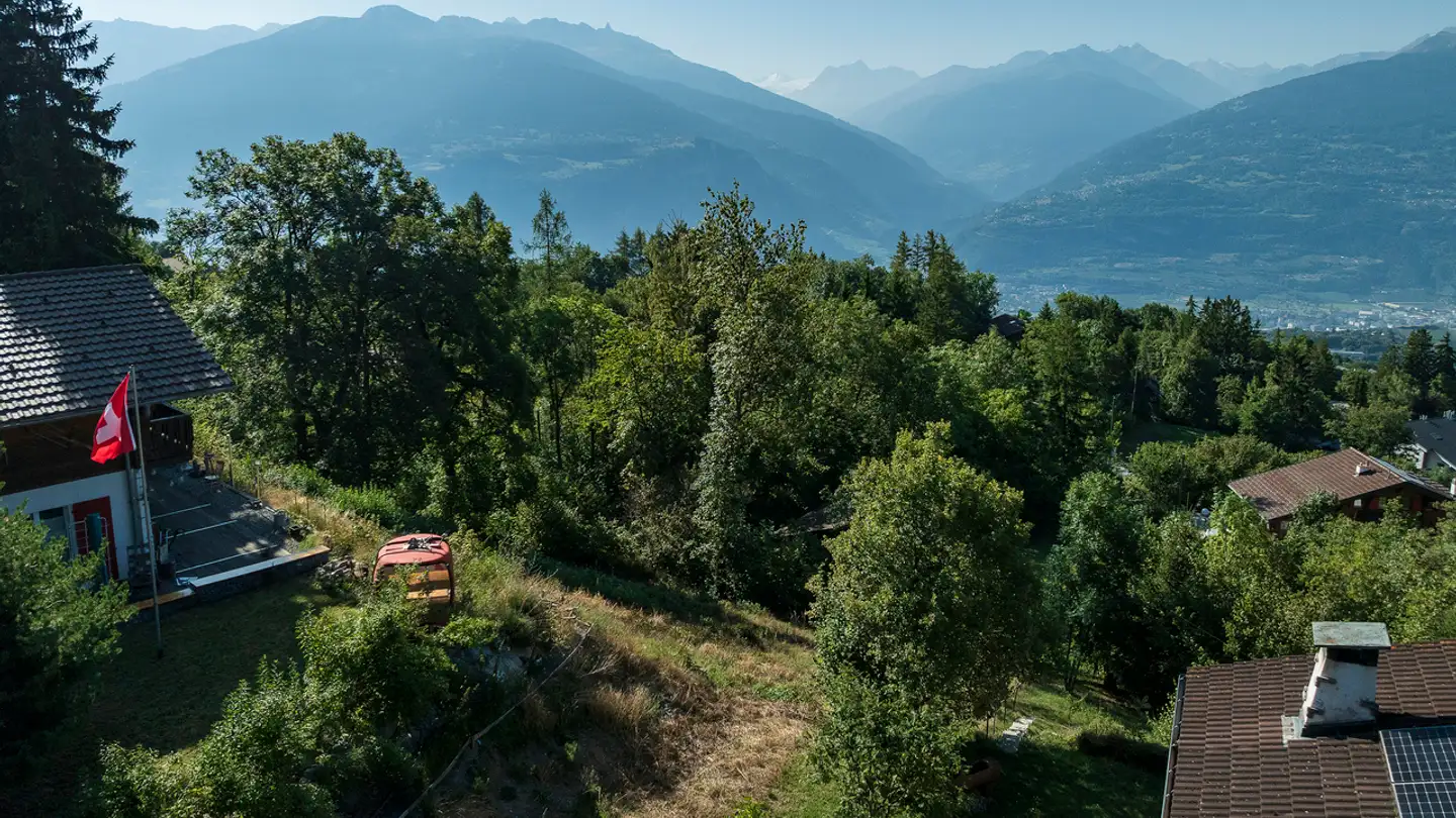 Terrain constructible à vendre - Route de Freina, 1974 Arbaz - Photo 2