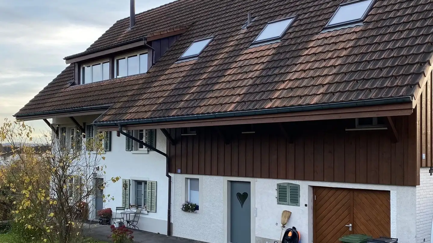 Dachgeschosswohnung mieten - Unterdorfstrasse 13, 5608 Stetten AG