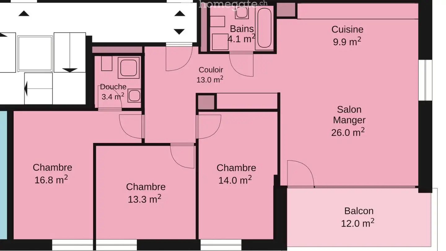Apartment for rent - Chemin Des Cèdres, 1022 Chavannes-près-Renens - Photo 4