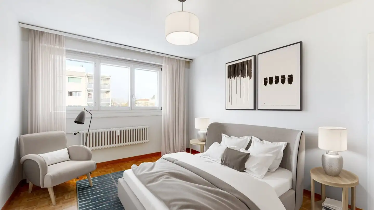 Wohnung mieten - Chemin Des Roches 7, 1700 Fribourg - Foto 2