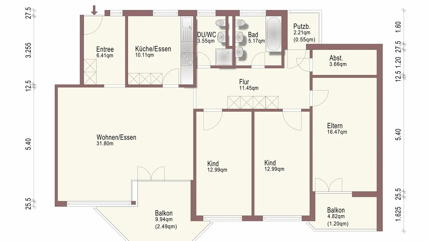 Appartement à louer - Ruopigenring 107, 6015 Luzern - Photo 2