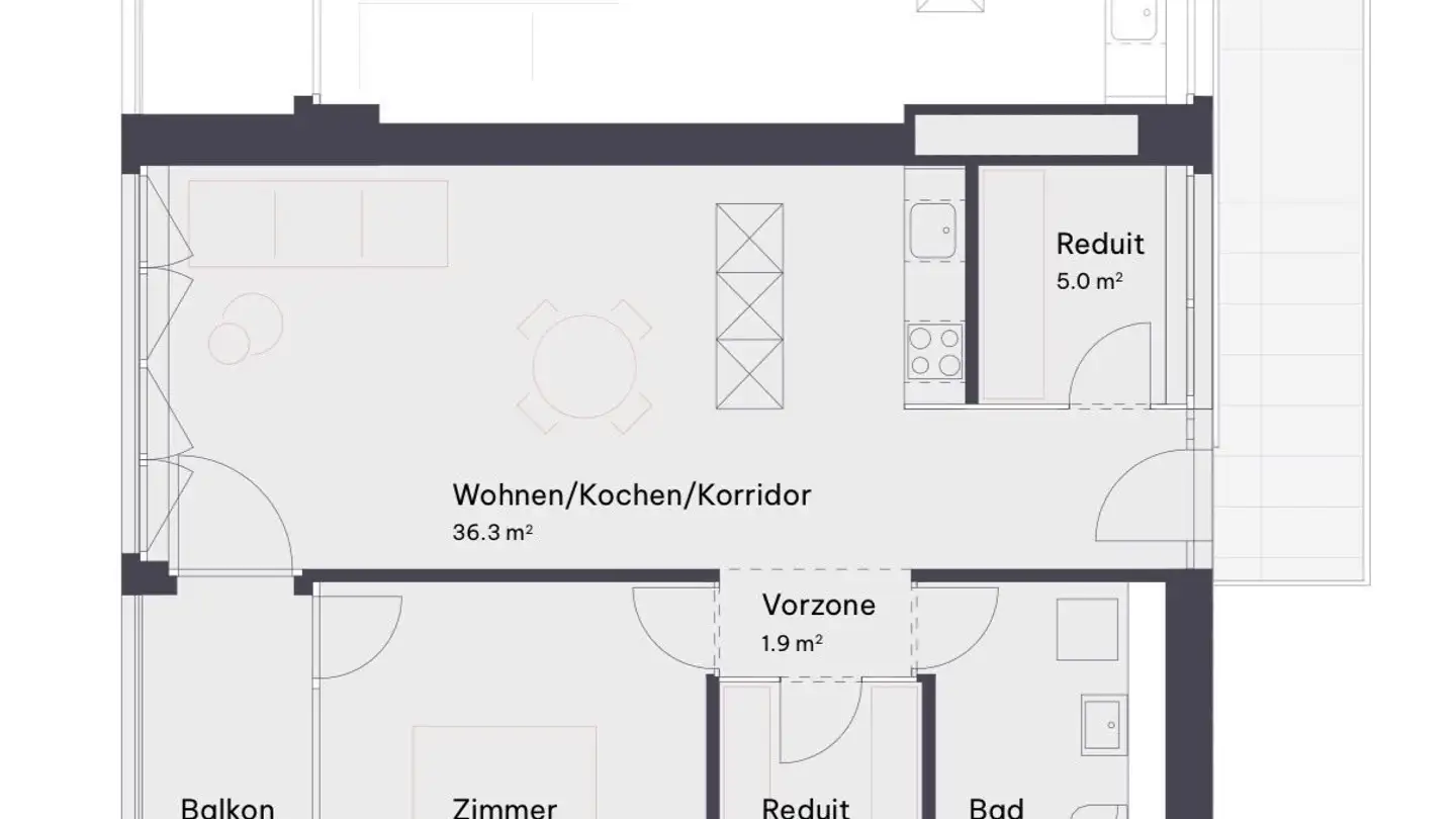 Wohnung mieten - 6020 Emmenbrücke - Foto 2