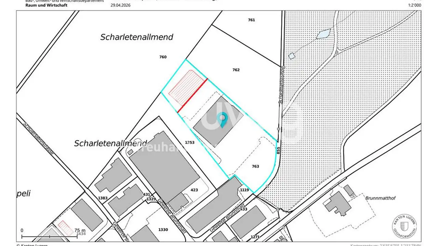 Gewerbe kaufen - Gewerbe Brunnmatt 8, 6264 Pfaffnau - Foto 4