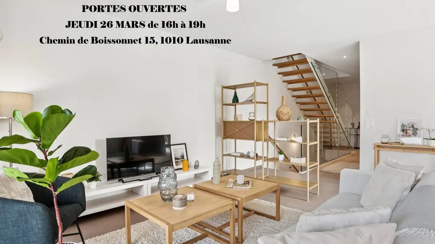 Row house for sale - Chemin De Boissonnet 15, 1010 Lausanne