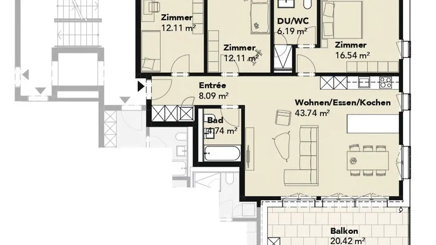 Appartamento in vendita - Zelgacherstrasse 5, 8340 Hinwil - Foto 3