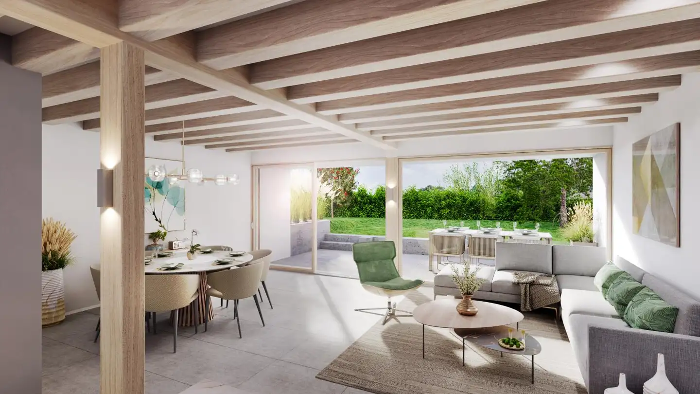 Maison en terrasse à vendre - Chemin De La Butte 46, 1228 Plan-les-Ouates - Photo 4