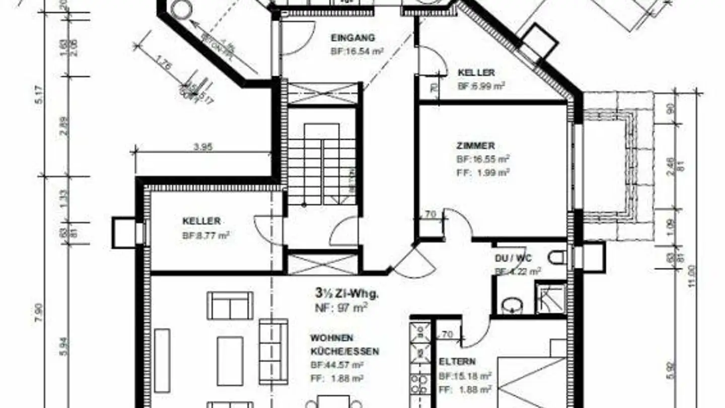 Appartamento in affitto - Grünhügel 38, 9604 Lütisburg - Foto 4