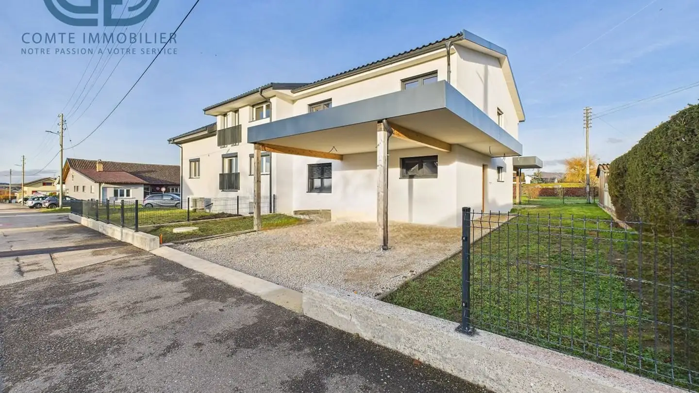 Semi-detached house for sale - Derrière Velle 4c, 2952 Cornol