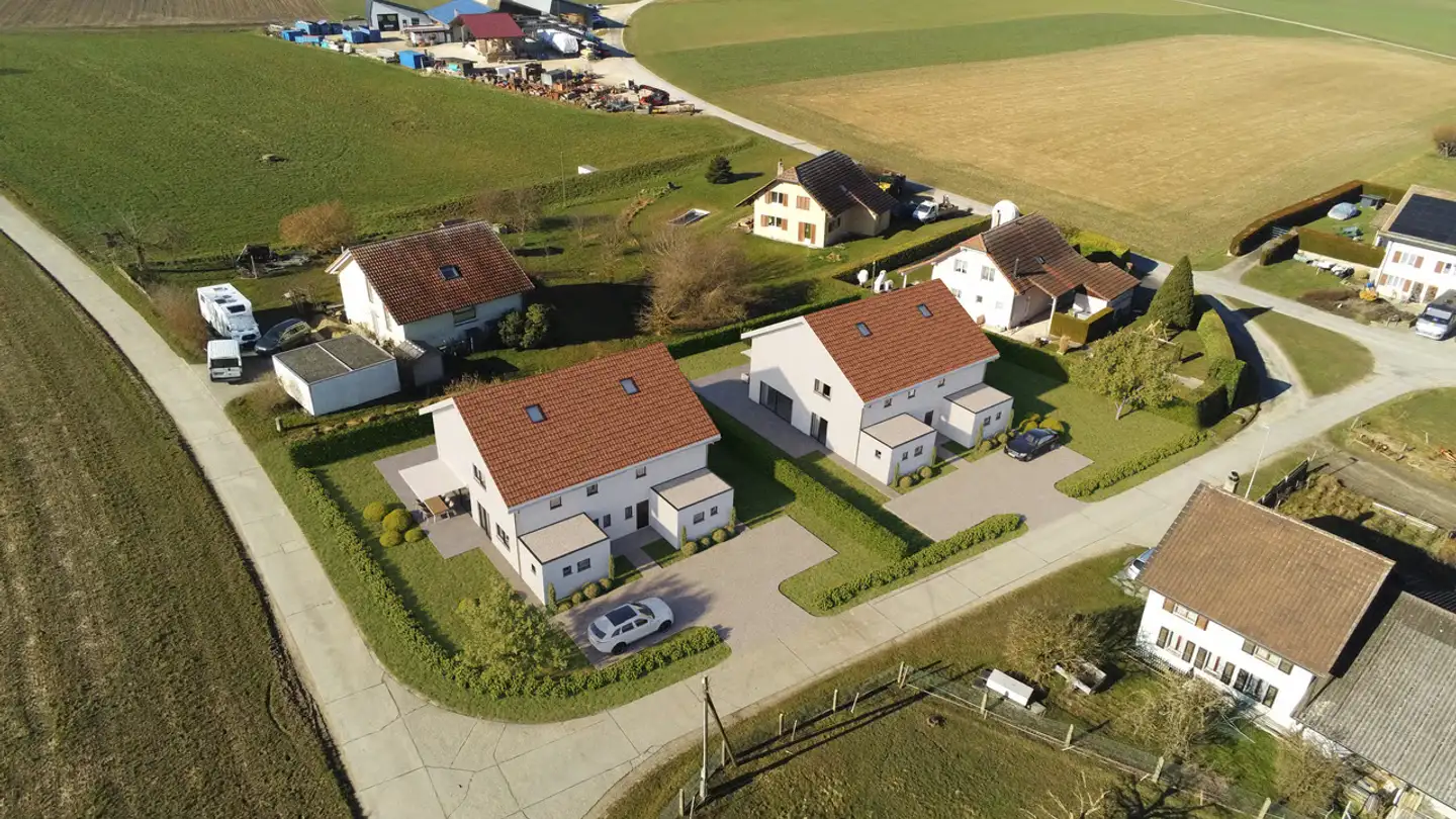Maison en terrasse à vendre - Chemin De Remontet 18, 1536 Combremont-le-Petit - Photo 2