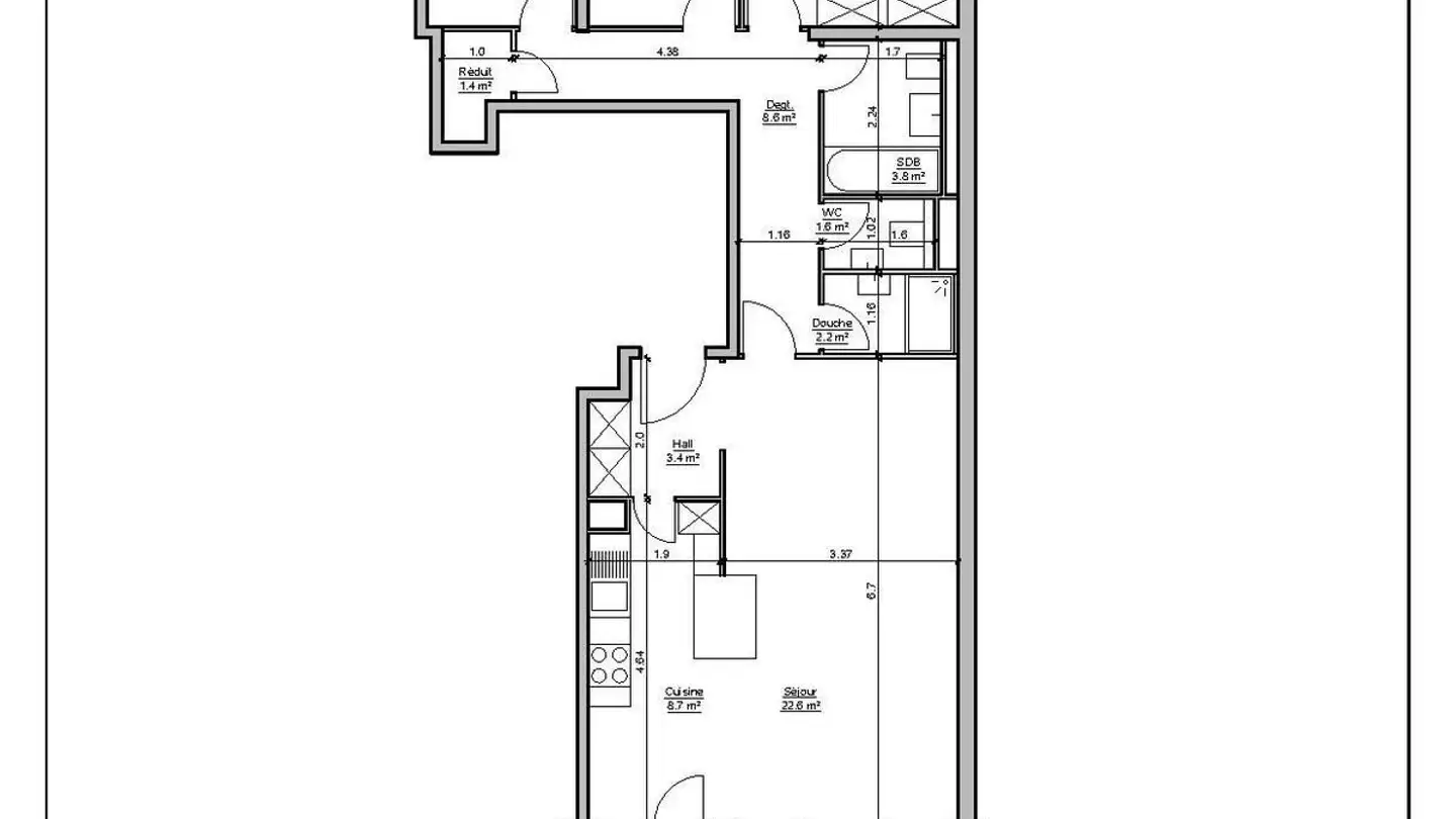 Wohnung mieten - Rue Du Prieuré 23, 1201 Genève - Foto 2