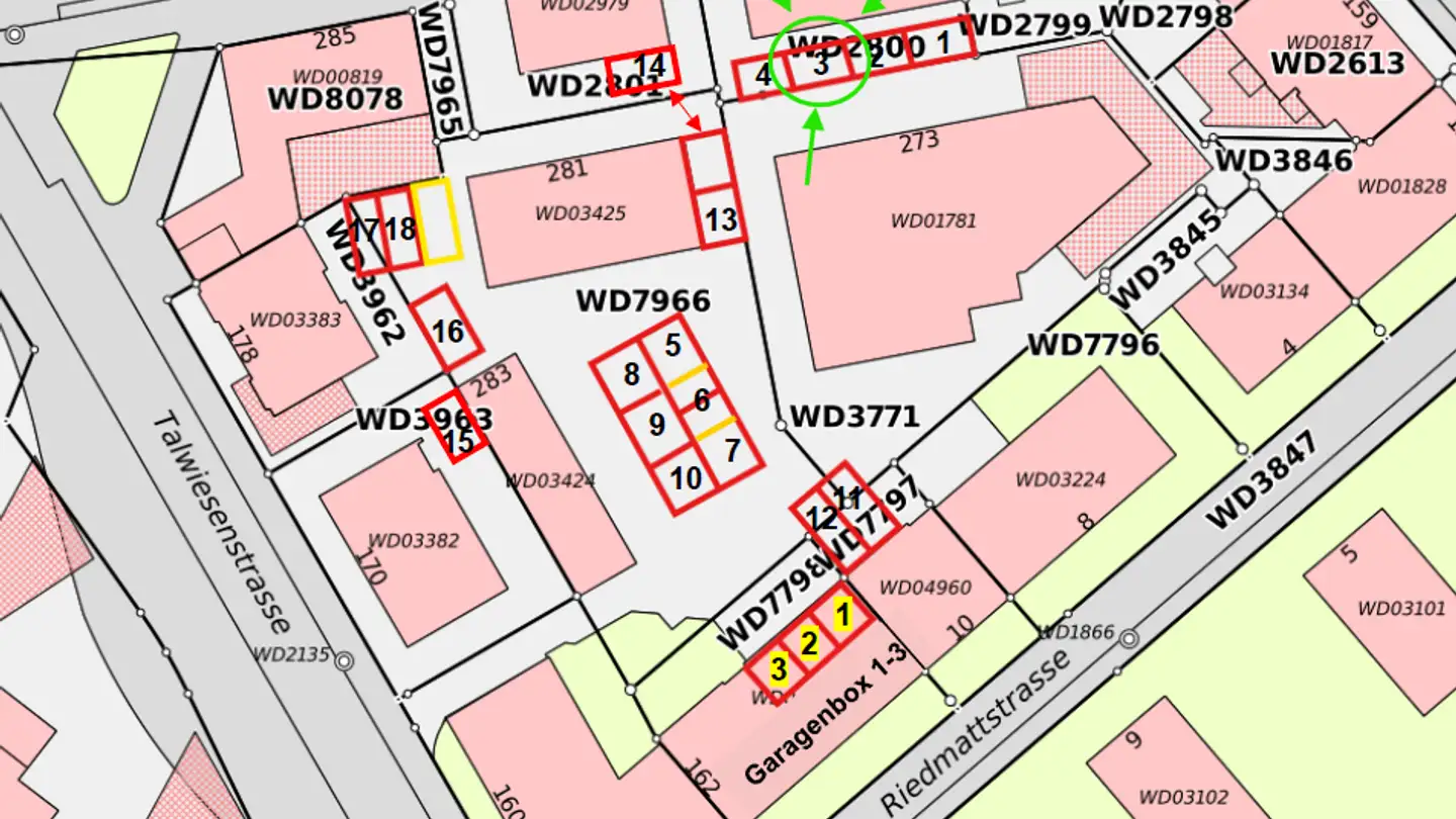 Outdoor parking space for rent - Birmensdorferstrasse 271, 8055 Zürich - Photo 3