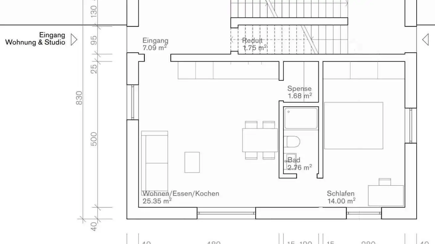 Wohnung mieten - Voa Clavadoiras, 7078 Lenzerheide/Lai - Foto 4