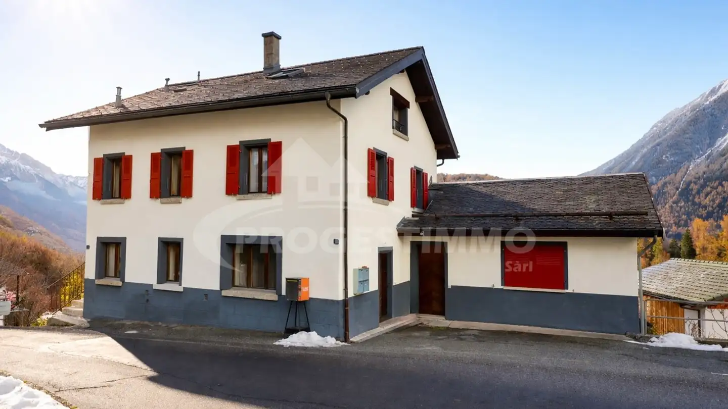 Maison troglodyte à vendre - 1921 Martigny-Croix