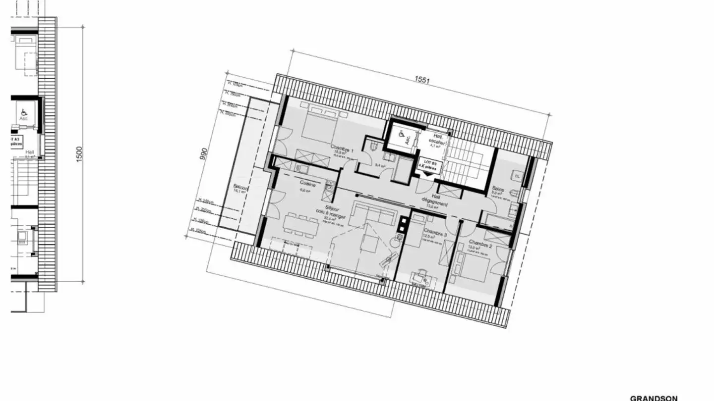 Appartamento in vendita - 1422 Grandson - Foto 3