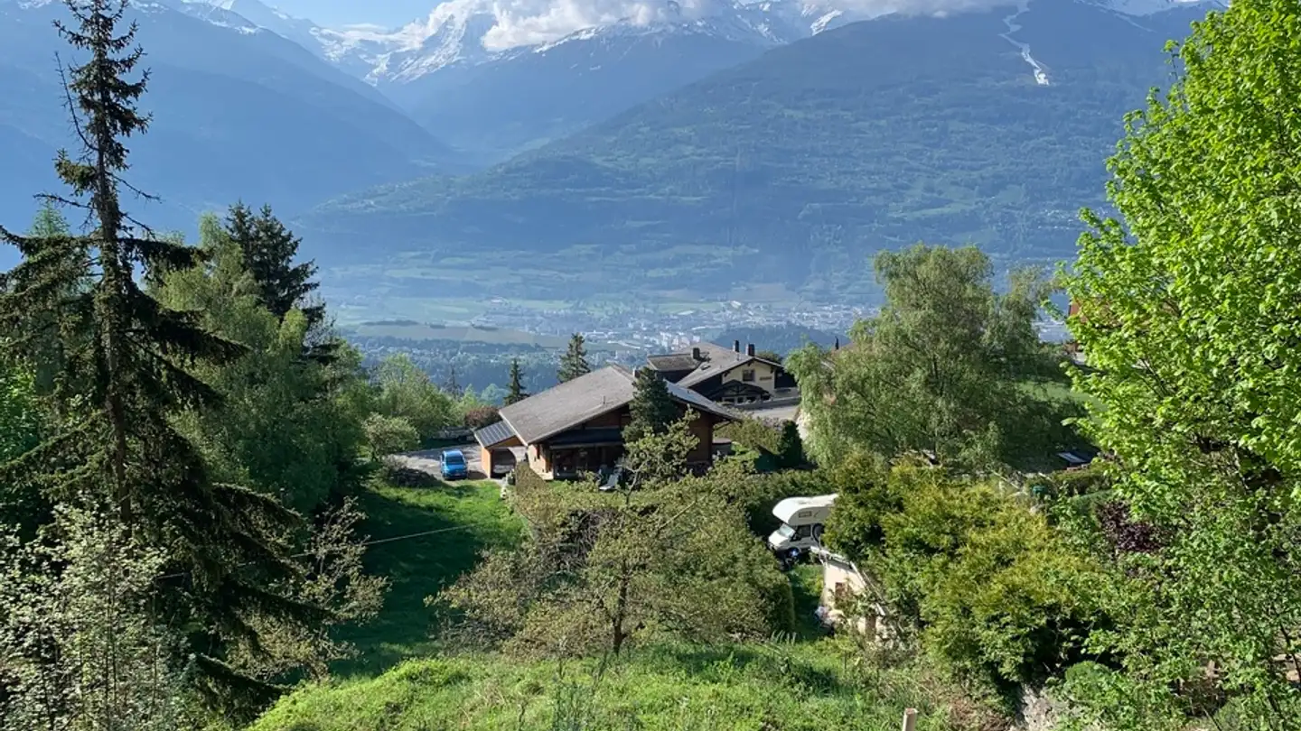 Terrain constructible à vendre - Route de Mossevron, 1965 Savièse
