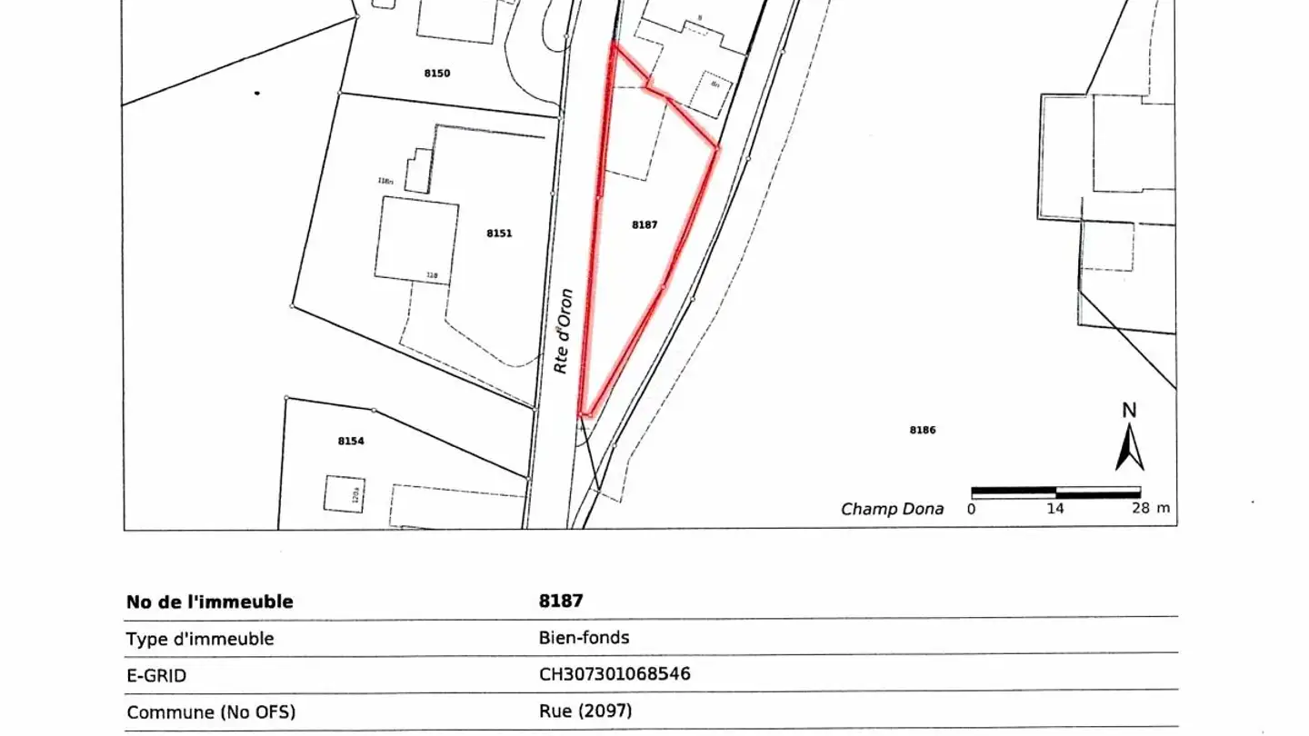 Terrain constructible à vendre - 1673 Promasens - Photo 3