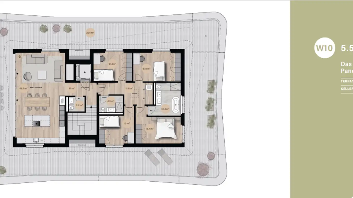 Penthouse for sale - Kerngartenstrasse 2, 4104 Oberwil BL - Photo 3