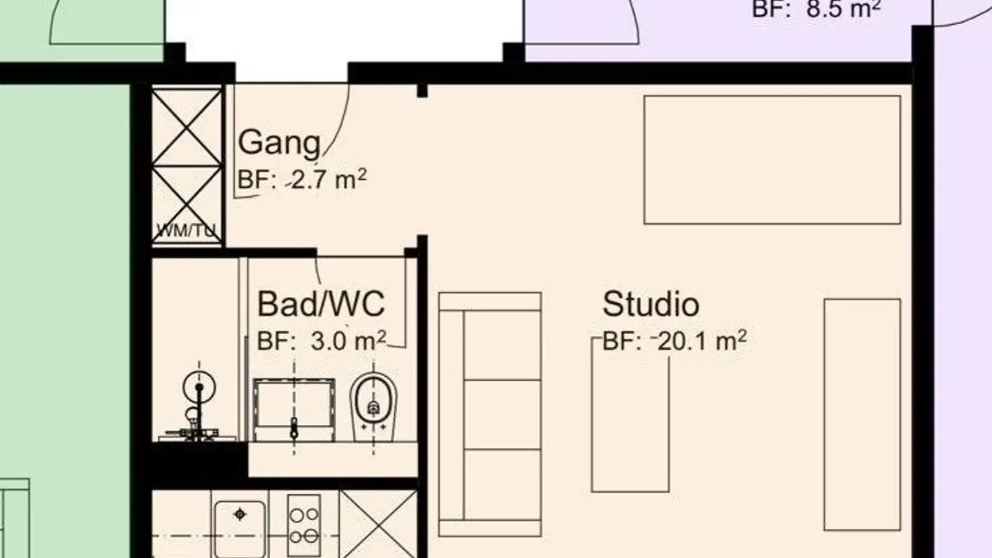 Wohnung mieten - Höglerstrasse 12, 8600 Dübendorf - Foto 2
