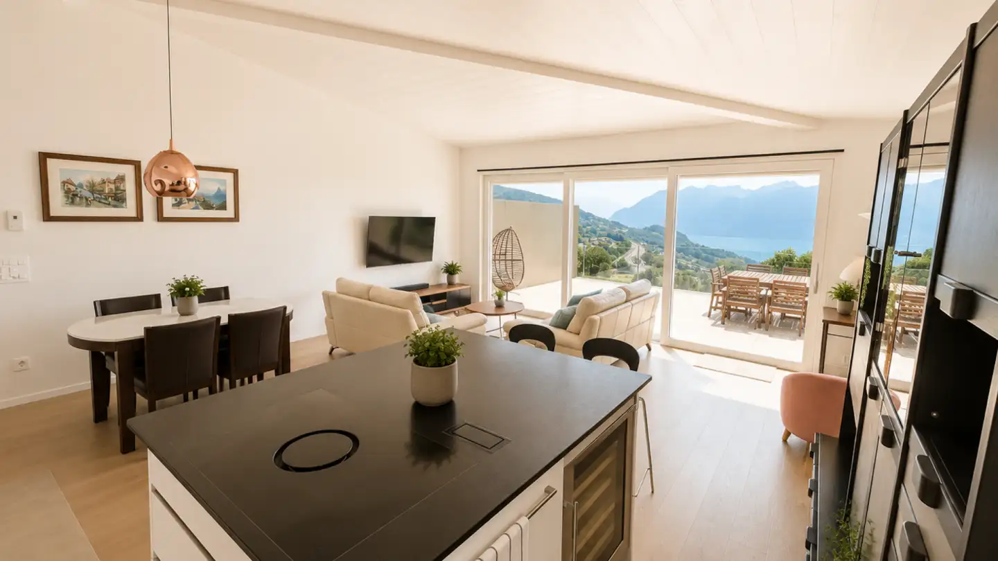 Appartement meublé à louer - Chemin Du Crêt-Ministre 59, 1090 La Croix (Lutry) - Photo 2