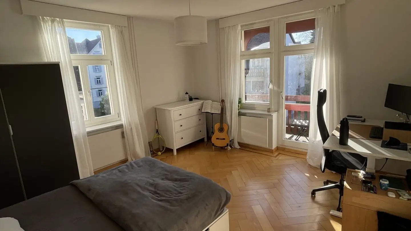 Stanza singola in affitto - Engelaustrasse 25, 9010 St. Gallen