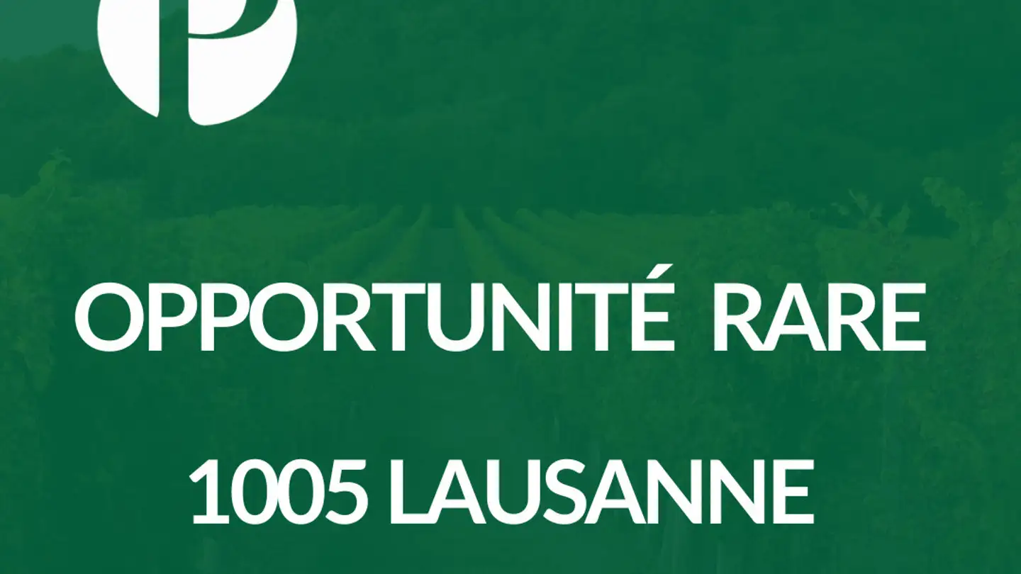 Maison individuelle à vendre - 1005 Lausanne