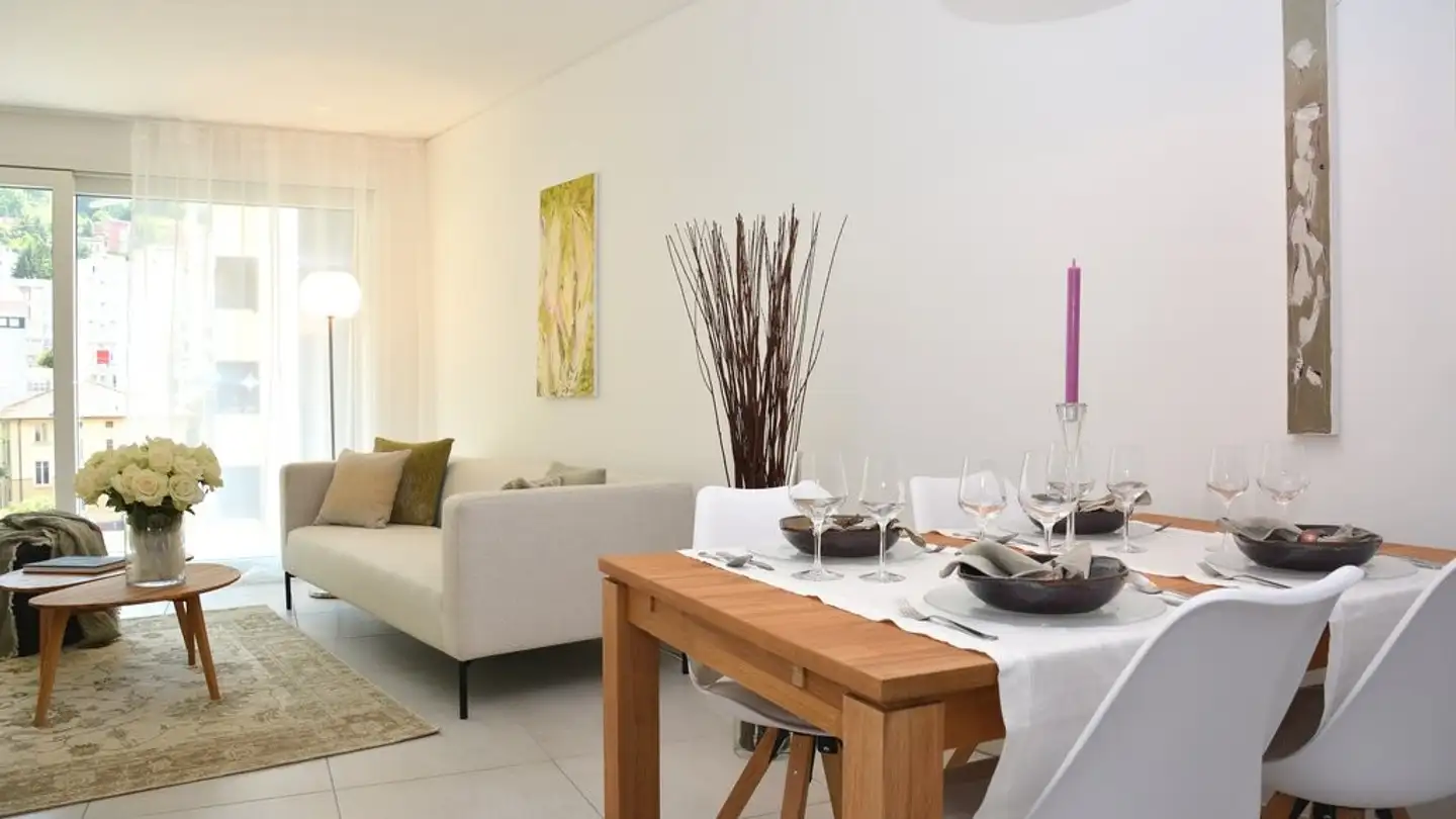 Appartement à louer - Via Geretta 18, 6900 Paradiso - Photo 3